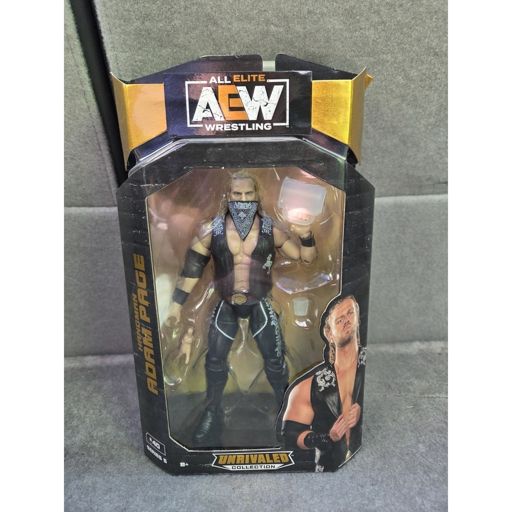 Jazwares AEW Unrivaled Series 5 Hangman Adam Page Action Figure 6in 2021